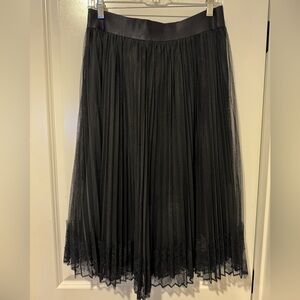 Express Black Skirt (Mid Length)